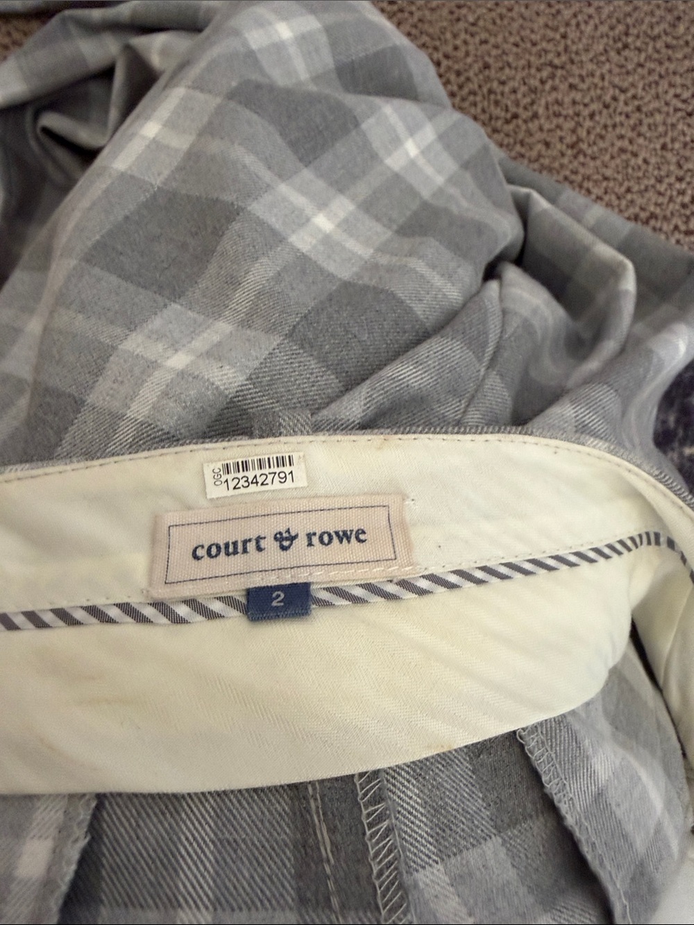 Court & Rowe plaid pants - Picture 4 of 6